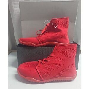 Marugo Ninja Tabi Sports Jog‎ II Shoes Red lace up  woman US  7/ Men US 6